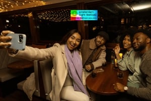 Amsterdam: Light Festival Heated Cruise with Drinks Option