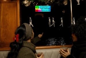 Amsterdam: Light Festival Heated Cruise with Drinks Option