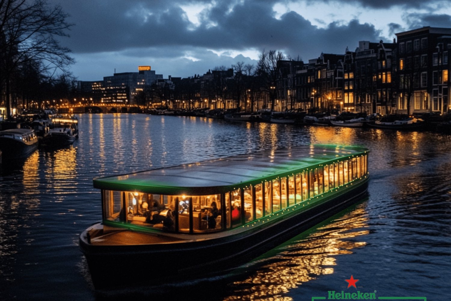 Amsterdam: Light Festival Cruise With Drinks & Snacks