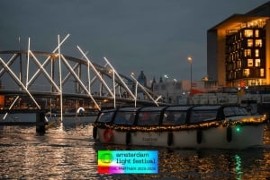 Amsterdam: Crociera privata in barca con bevande per il Festival della Luce