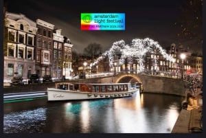 Amsterdam: Crociera privata in barca con bevande per il Festival della Luce