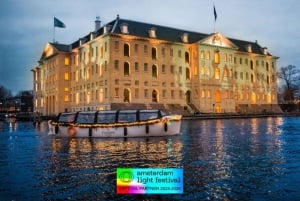 Amsterdam: Crociera privata in barca con bevande per il Festival della Luce