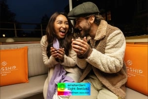 Amsterdam: Crociera privata in barca con bevande per il Festival della Luce