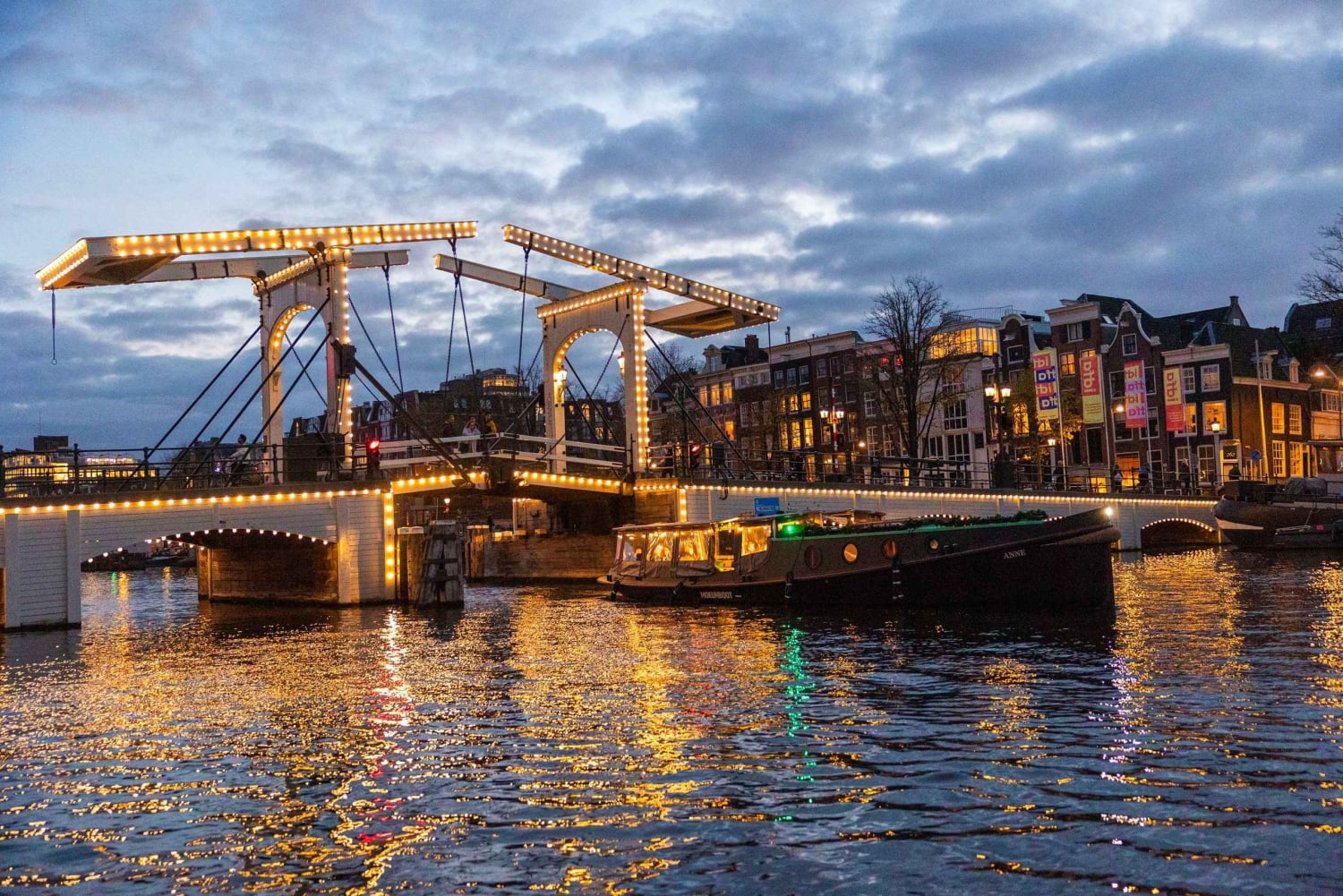 Amsterdam: Light Festival (semi) open boot - drankjesoptie