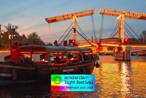 Amsterdam: Light Festival (semi) open boot - drankjesoptie