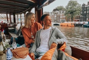 Amsterdam: Open Boat Cruise with Unlimited Drinks Option