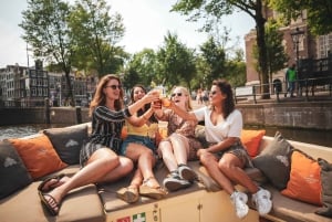 Amsterdam: Open Boat Cruise with Unlimited Drinks Option