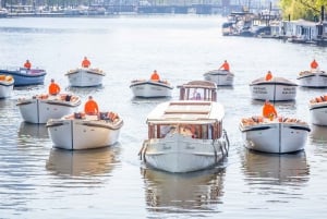 Amsterdam: Open Boat Cruise with Unlimited Drinks Option