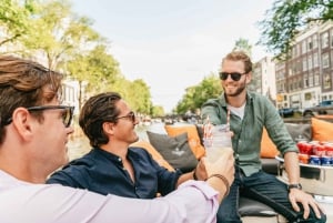 Amsterdam: Open Boat Cruise with Unlimited Drinks Option