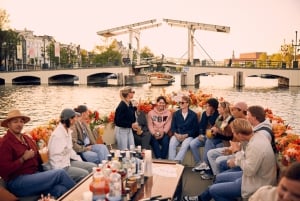 Amsterdam: Light Festival Heated Cruise w/ Hot Drinks & Bite