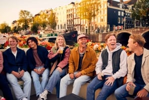 Amsterdam: Light Festival Heated Cruise w/ Hot Drinks & Bite