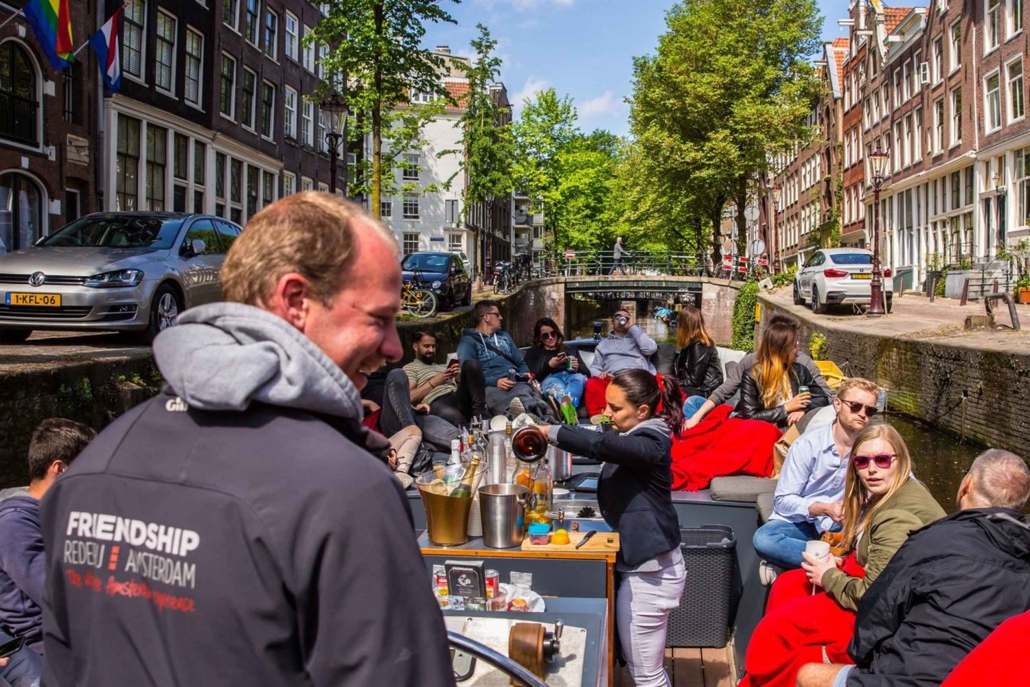 Amsterdam: Luxury Boat Tour with Optional Drinks