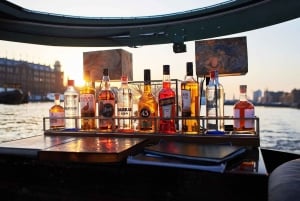 Amsterdam: Luxury Cruise Unlimited Cocktails & Snacks Option