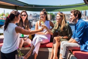 Amsterdam: Luxury Cruise Unlimited Cocktails & Snacks Option