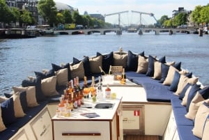 Amsterdam: Luxury Cruise Unlimited Cocktails & Snacks Option