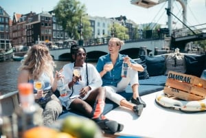 Amsterdam: Luxury Cruise Unlimited Cocktails & Snacks Option