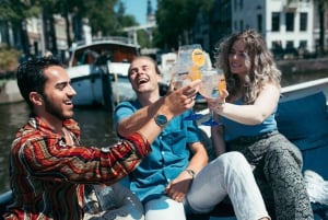 Amsterdam: Luxury Cruise Unlimited Cocktails & Snacks Option