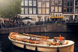 Amesterdão: Passeio de barco Premium no Canal das Tulipas