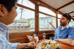 Amsterdam: Rejs kanałami na łodzi z otwartym barem i opcją napojów