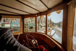 Amsterdam: Rejs kanałami na łodzi z otwartym barem i opcją napojów