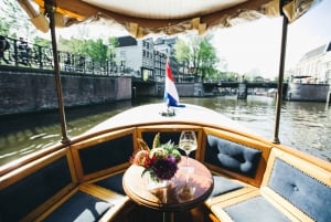 Amsterdam: Rejs kanałami na łodzi z otwartym barem i opcją napojów