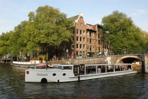 Amsterdam: Rejs kanałami na łodzi z otwartym barem i opcją napojów