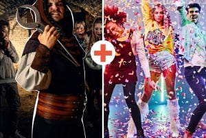 Amsterdam: Madame Tussauds & Amsterdam Dungeon Kombiticket