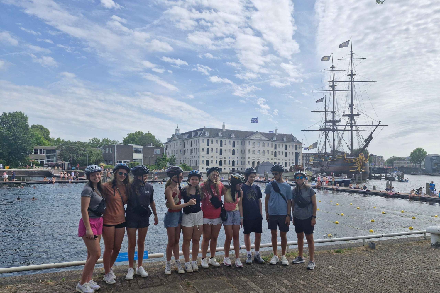 Ámsterdam: tour en bicicleta por la ciudad con Mike, lo más destacado