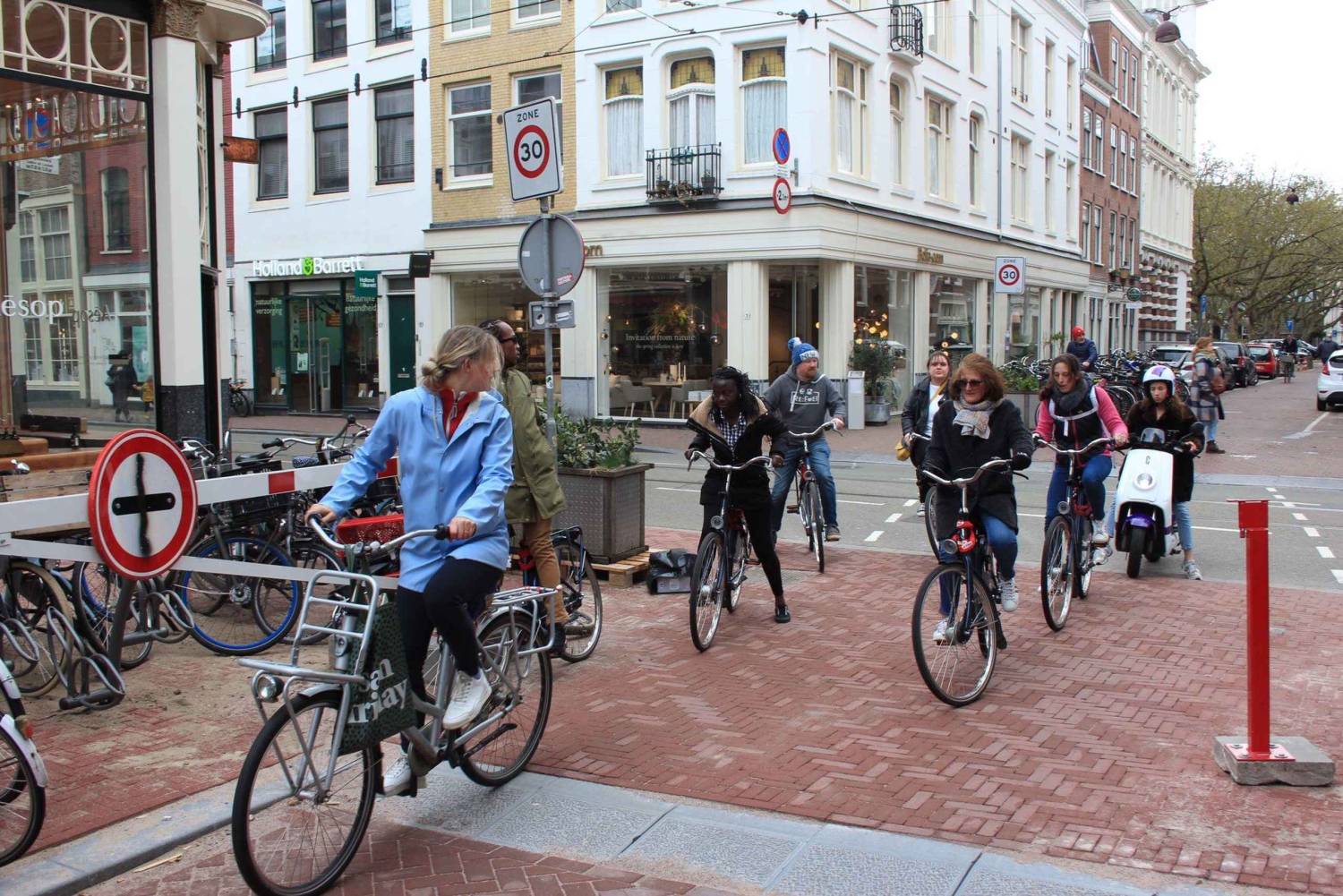 Ámsterdam: tour en bicicleta por la ciudad con Mike, lo más destacado