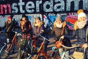 Amsterdam Mike's Urban Bike Tour, Graffiti & Magnetfiske