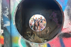 Amsterdam Mike's Urban Bike Tour, Graffiti & Magnetfiske