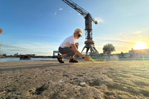 Amsterdam Mike's Urban Bike Tour, Graffiti & Magnetfiske