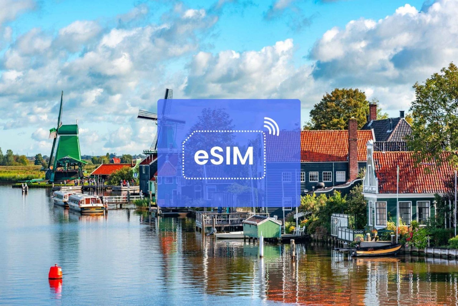 Amsterdam: Nederländerna/ Europa eSIM Roaming Mobil Dataplan