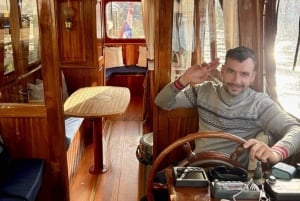 Tour in barca sui canali di Amsterdam con guida dal vivo