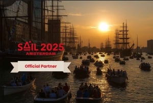 Amsterdam: Virallinen SAIL-ilotulitusristeily luksusveneellä