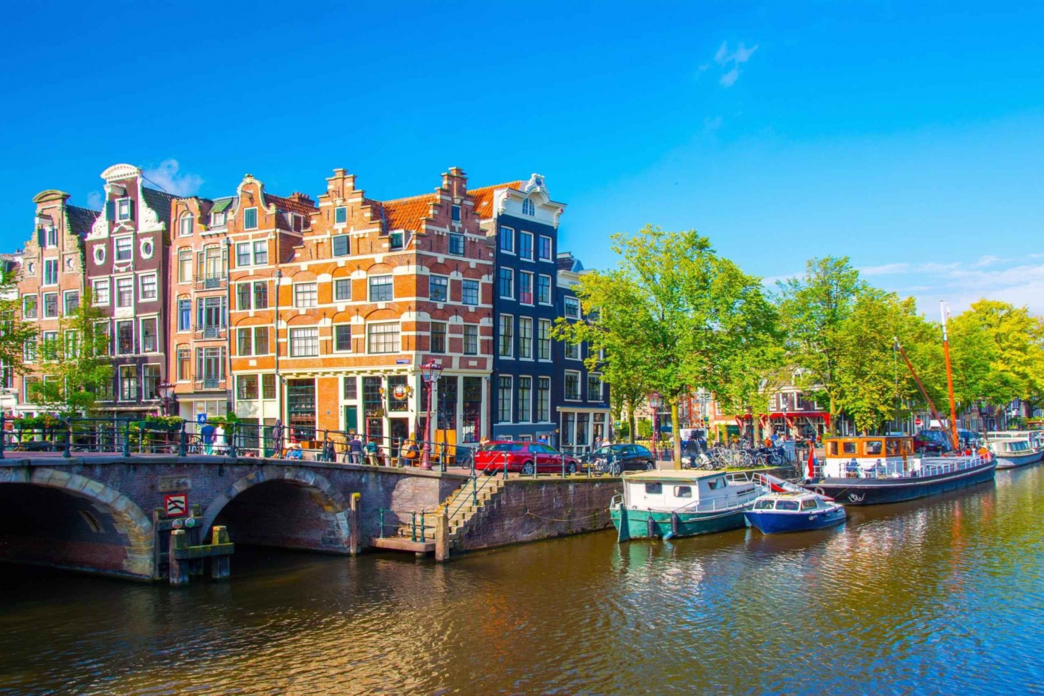 Amsterdam Gamla stan Highlights Privat guidad stadsvandring