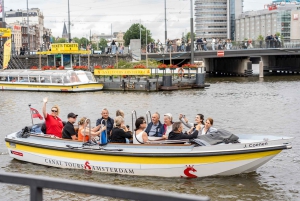 Amesterdão: Passeio de barco aberto pelos canais (com opção de Spritz grátis)