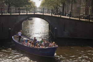 Amsterdam: Paseo en barco abierto por el canal