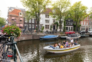 Amsterdam: Tour en barco abierto por los canales con guía local experto