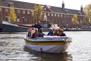 Amsterdam: Open Boat Tour with Local Guide