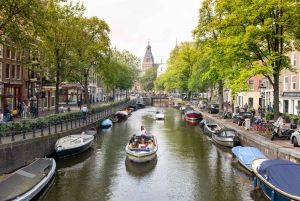 Amsterdam: Open Boat Tour with Local Guide