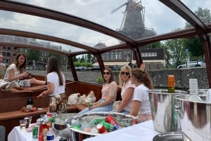 Amsterdam: Boat Tour with Optional Unlimited Drinks