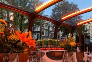 Amsterdam: Boat Tour with Optional Unlimited Drinks