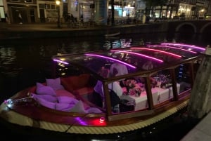 Amsterdam: Boat Tour with Optional Unlimited Drinks