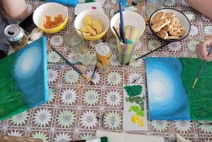 Amsterdam: Paint and Sip Workshop for (Bachelorette) Parties