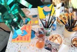 アムステルダム独身最後のパーティーのためのペイント＆シップ・ワークショップ