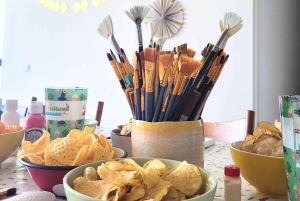 アムステルダム独身最後のパーティーのためのペイント＆シップ・ワークショップ