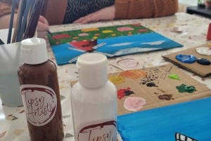 Amsterdam: Paint & Sip Workshop - Paint your Souvenir