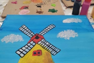 Amsterdam: Paint & Sip Workshop - Paint your Souvenir