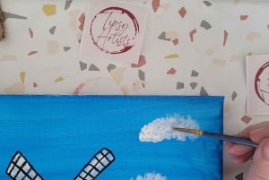 Amsterdam: Paint & Sip Workshop - Paint your Souvenir